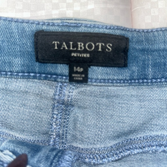 Talbots Light Blue Denim Mini Skirt - Picture 4 of 4